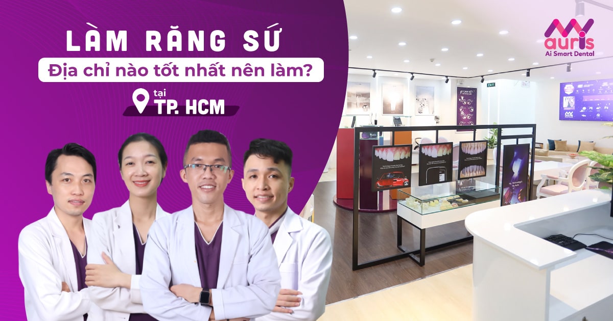 Làm răng sứ ở đâu tốt nhất tphcm