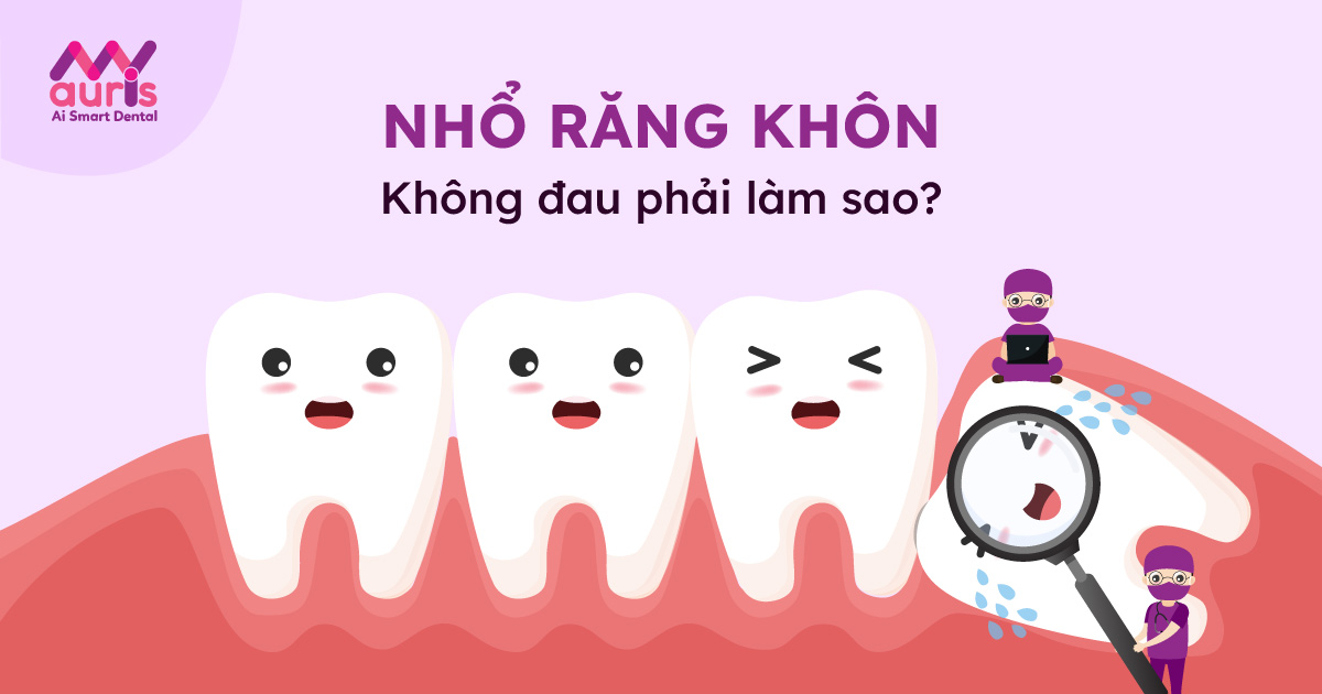 Nhổ răng khôn có đau không