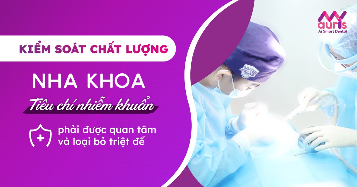 Kiểm soát nhiễm khuẩn trong nha khoa