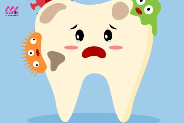 Răng cửa bị sâu đen có ảnh hưởng đến sức khỏe không? 