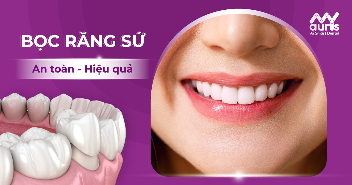 tác hại của việc bọc răng sứ