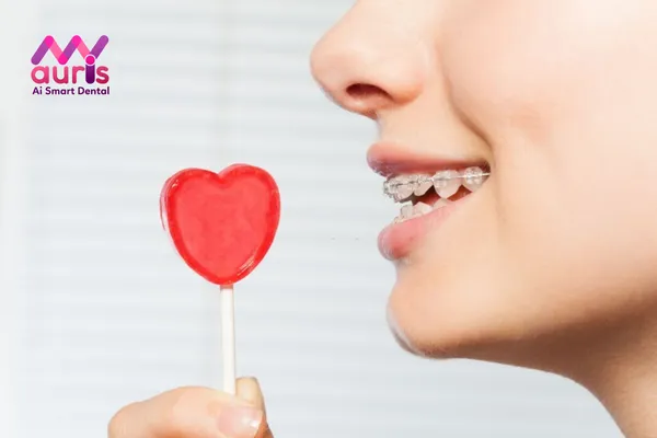 Tìm hiểu cấu tạo niềng răng mắc cài sứ