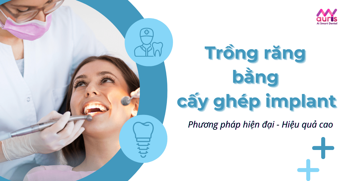 Trồng răng bằng cấy ghép implant có an toàn không?