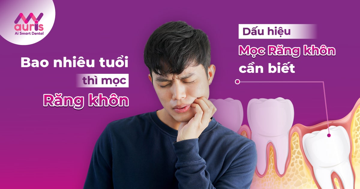 bao nhiêu tuổi thì mọc răng khôn