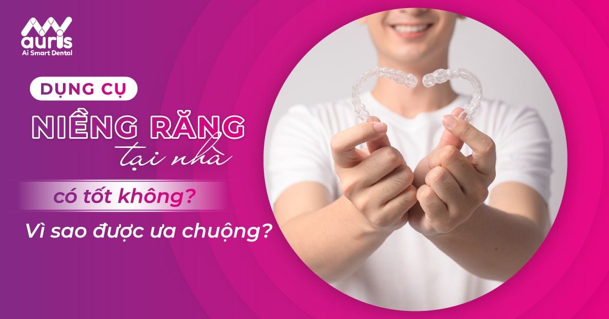 dụng cụ niềng răng tại nhà có tốt không