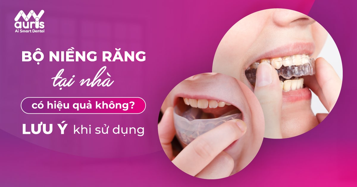 bộ niềng răng tại nhà có hiệu quả không