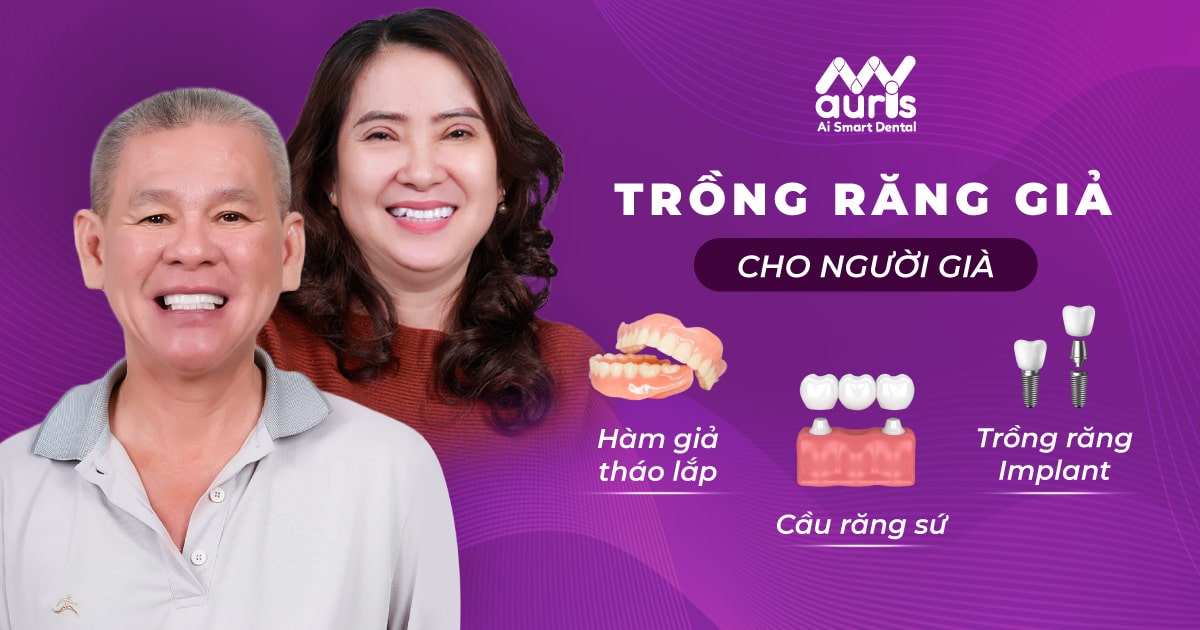 Trồng răng giả cho người già có thật sự cần thiết?