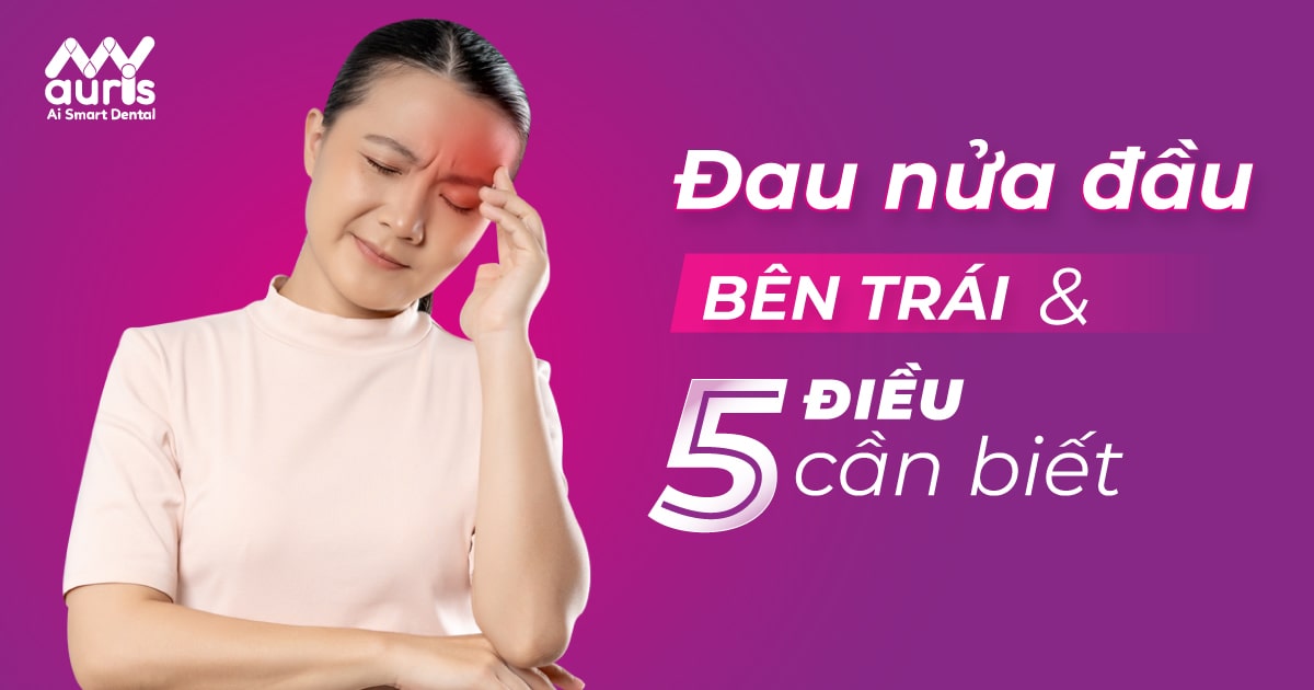 đau nửa đầu bên trái