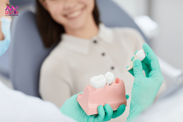 chi phí trồng răng hàm giả