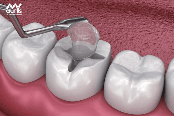 Trồng răng còn chân răng bằng kỹ thuật trám răng
