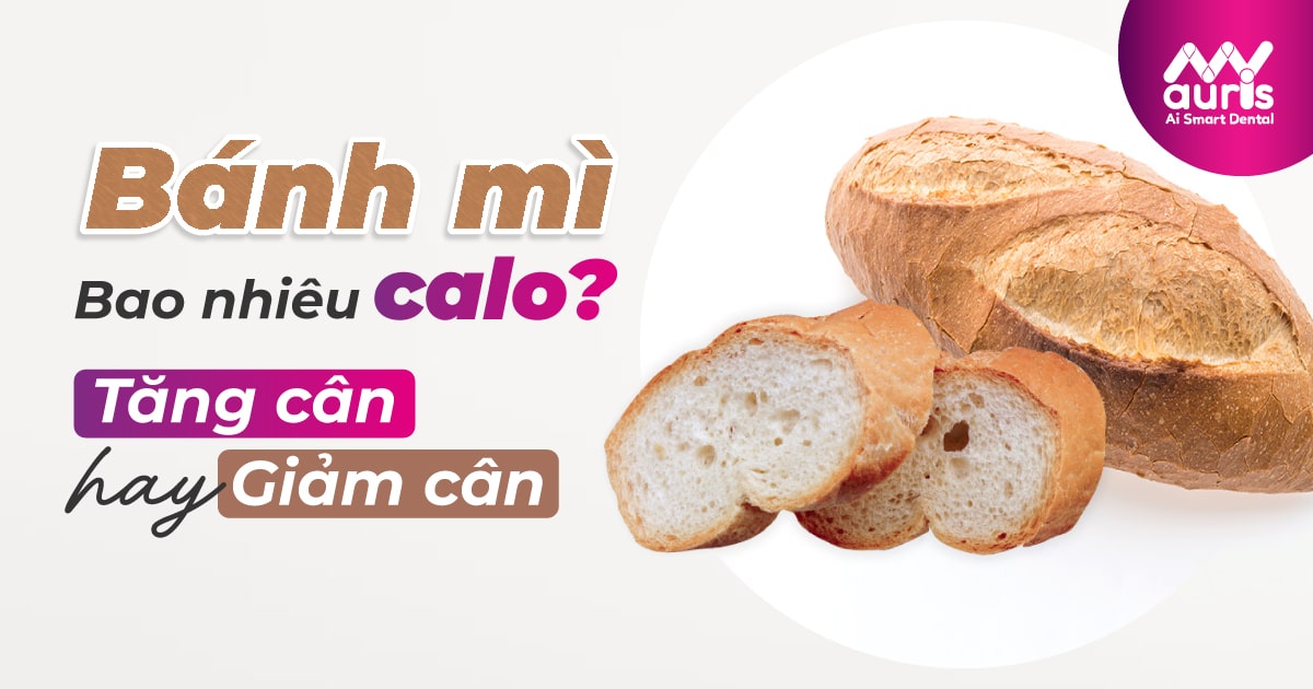 bánh mì bao nhiêu calo