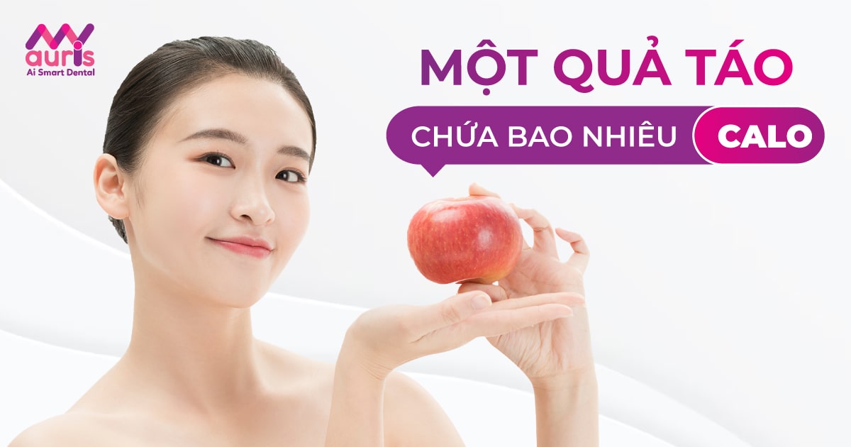 một quả táo chứa bao nhiêu calo