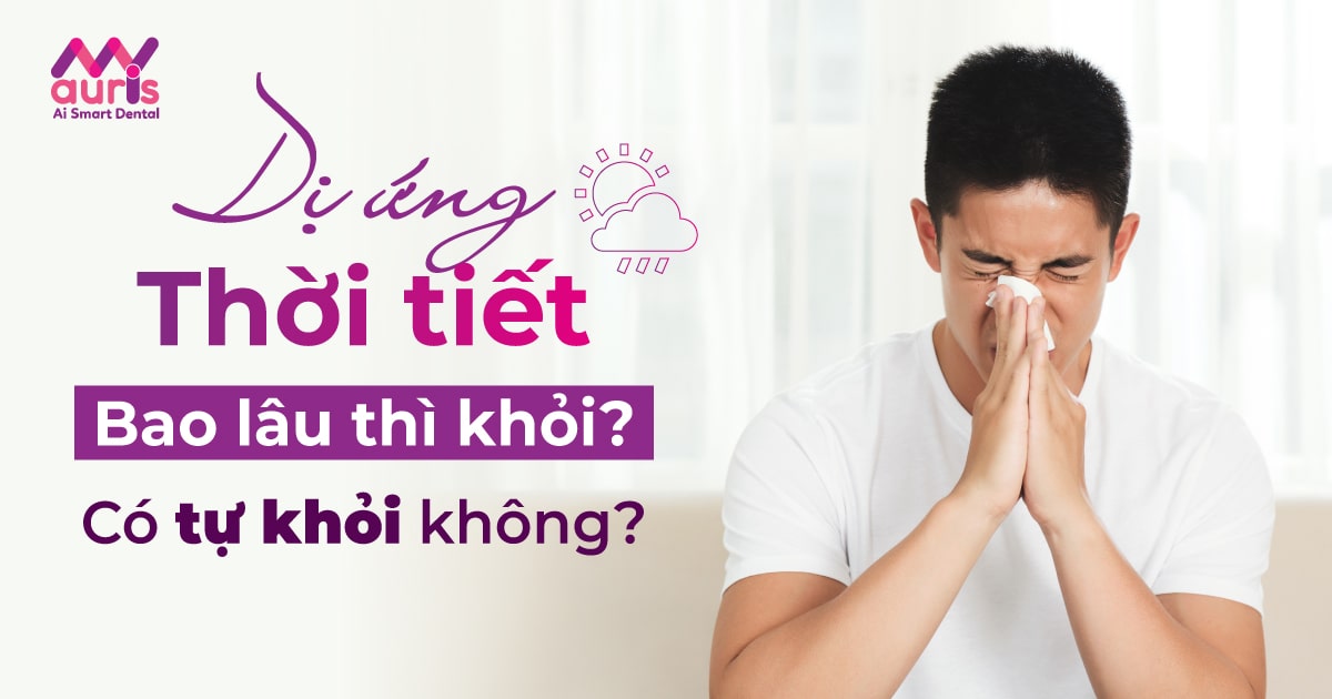 Dị ứng thời tiết có những dạng nào?
