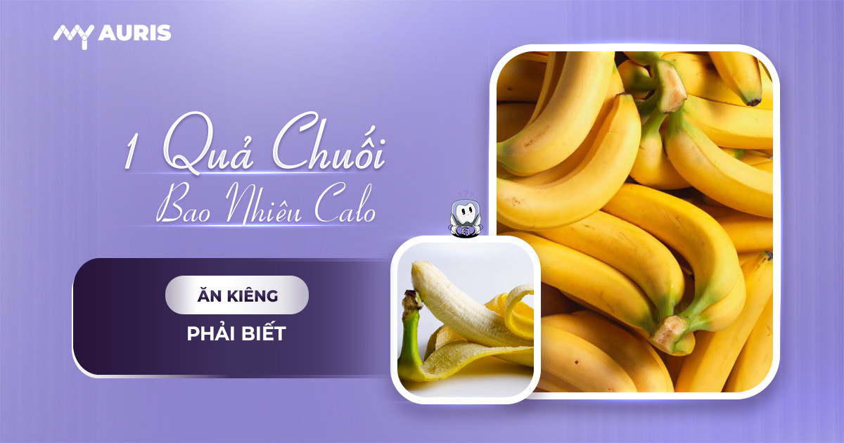 1 quả chuối bao nhiêu calo