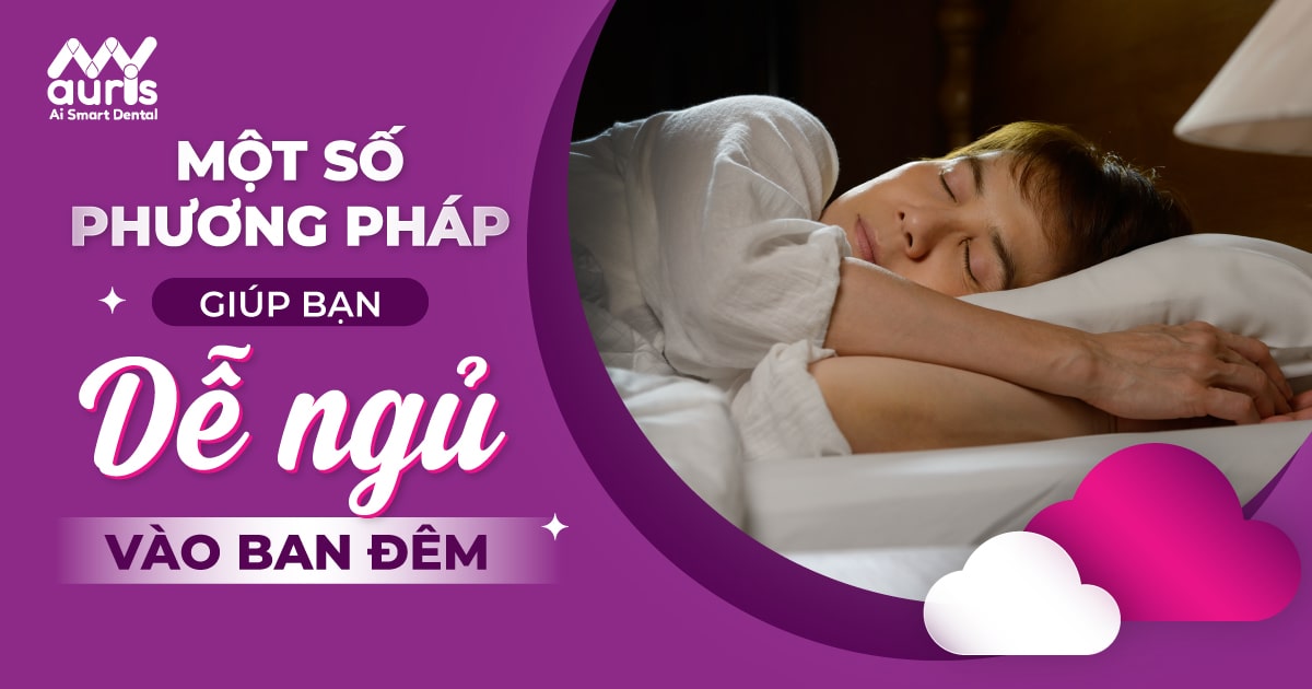 cách dễ ngủ vào ban đêm