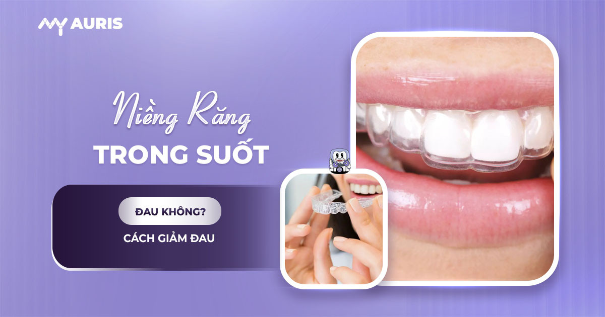 niềng răng trong suốt có đau không