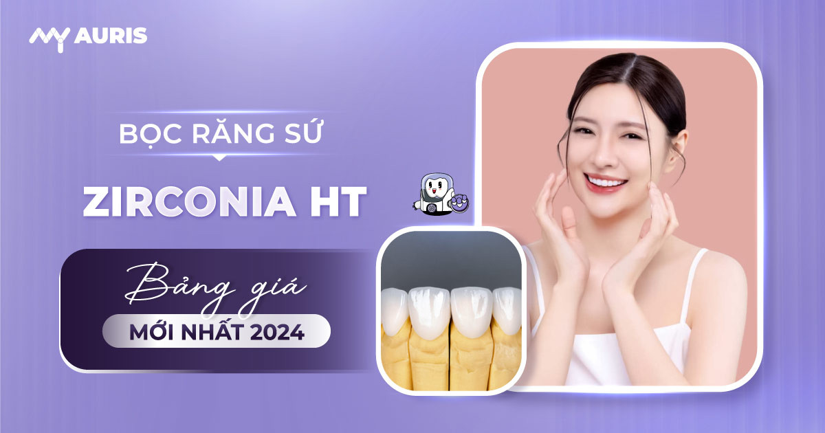 răng sứ Zirconia HT, răng toàn sứ Zirconia HT