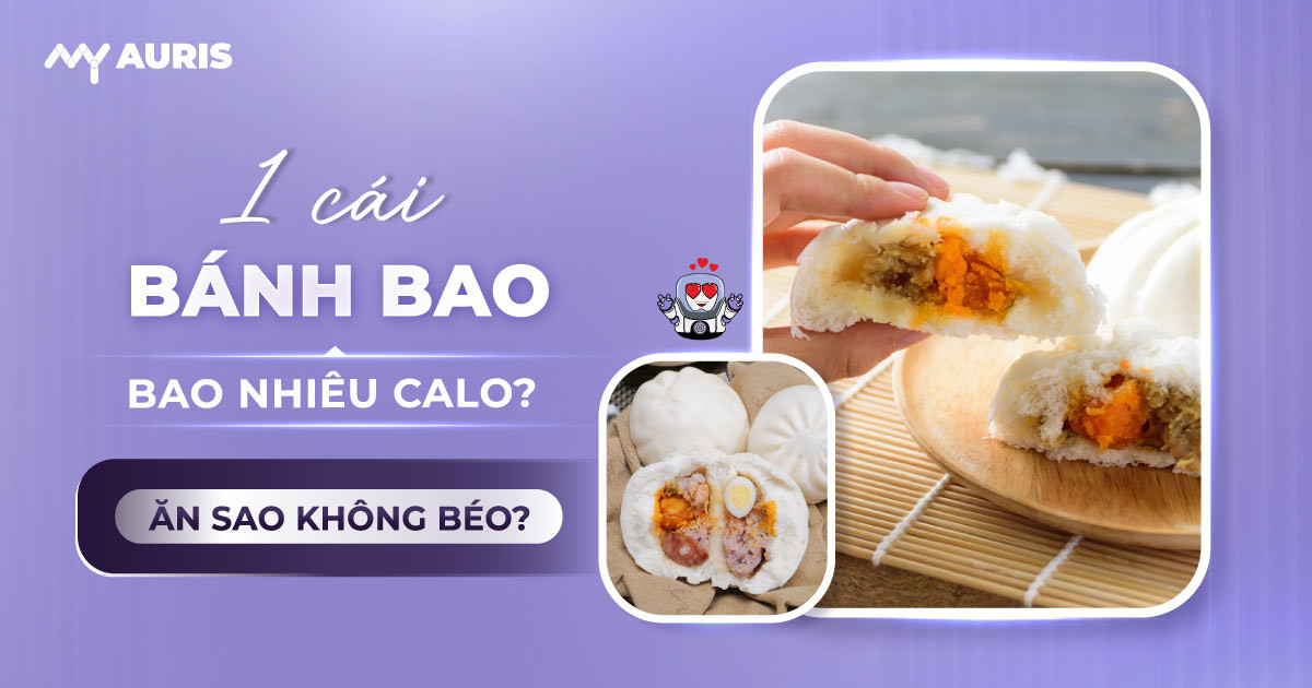 1 cái bánh bao bao nhiêu calo