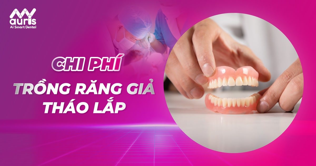 giá trồng răng giả tháo lắp