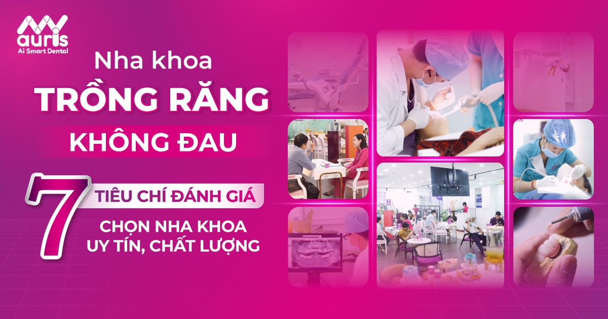 Nha khoa trồng răng KHÔNG đau