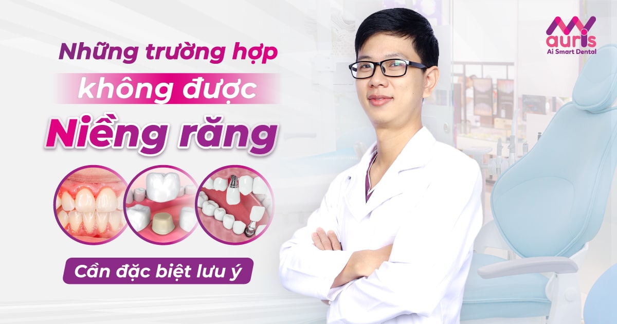 Những trường hợp không được niềng răng