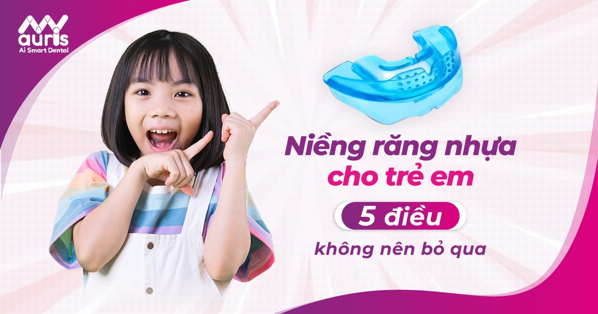 niềng răng nhựa cho trẻ em