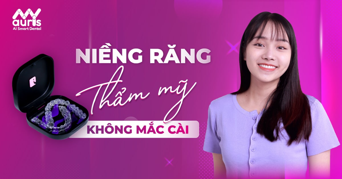 niềng răng thẩm mỹ không mắc cài