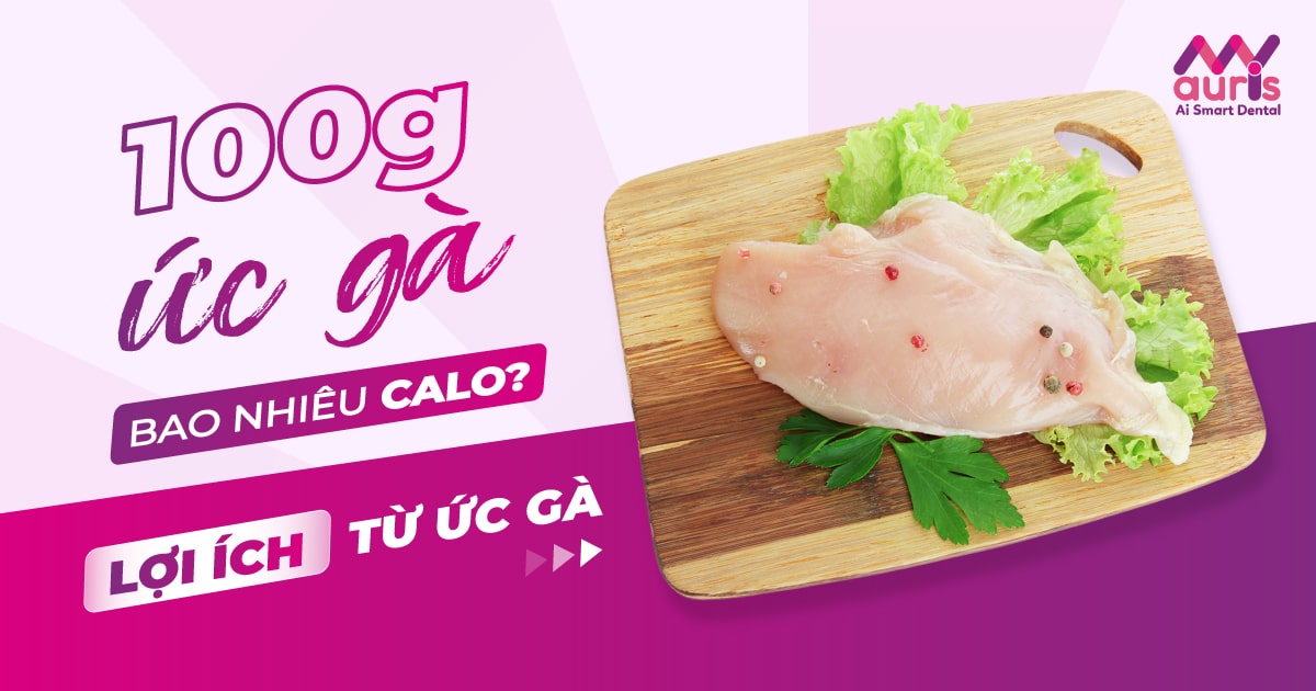 ức gà luộc bao nhiêu calo