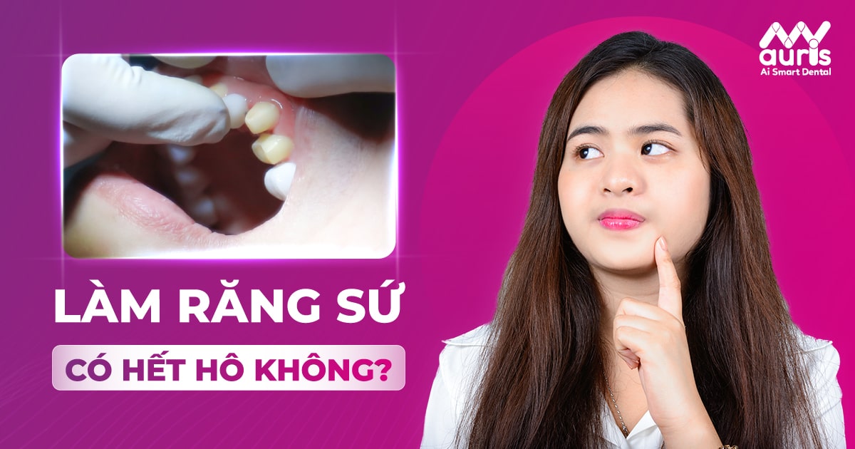 làm răng sứ có hết hô không