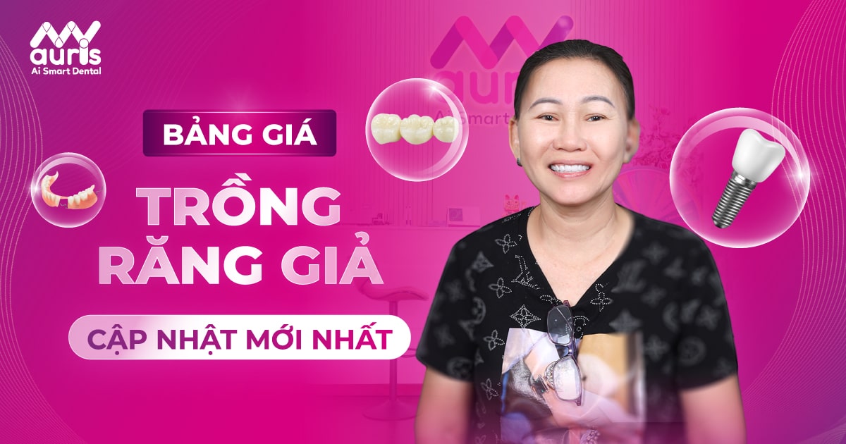 báo giá trồng răng giả