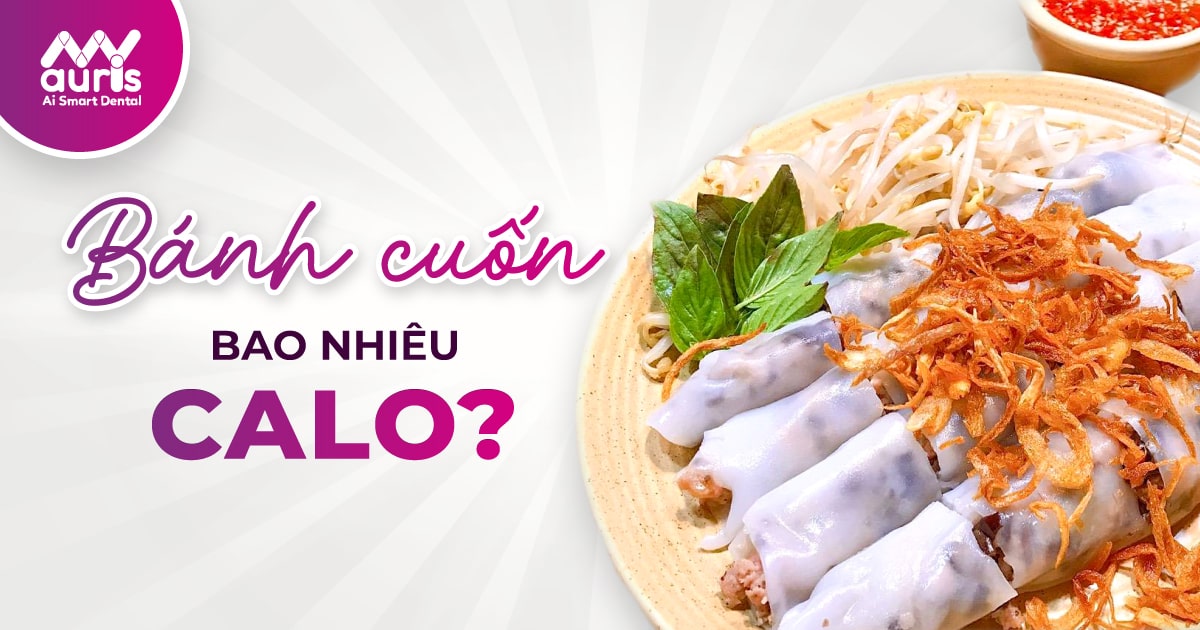 bánh cuốn bao nhiêu calo