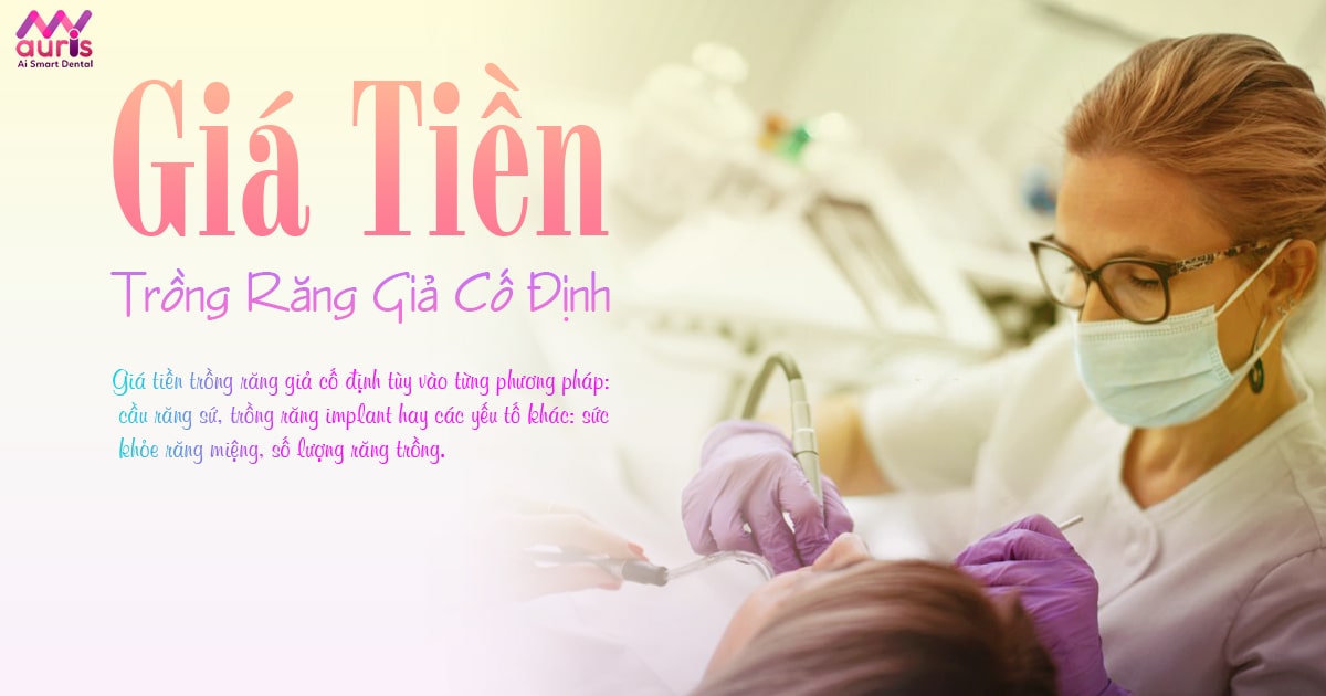 giá tiền trồng răng giả cố định