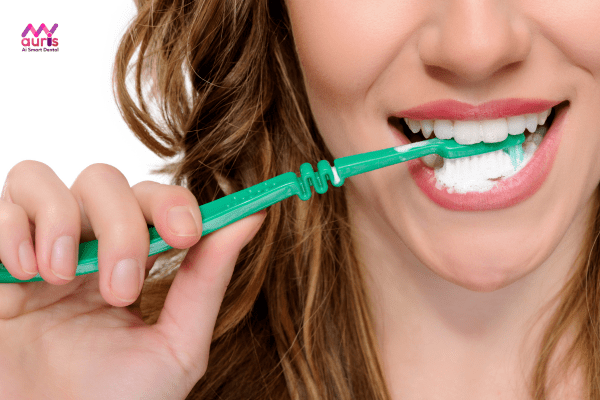 Chải răng đúng và đủ - Chăm sóc cầu răng sứ 