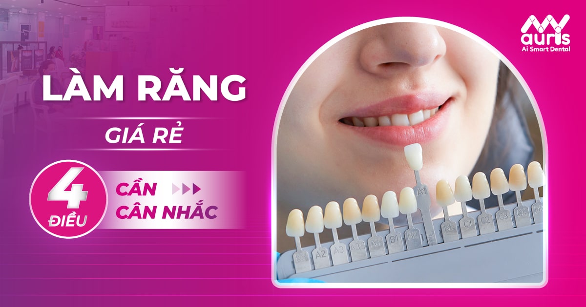 Làm răng giả giá rẻ TPHCM - 4 điều cần cân nhắc