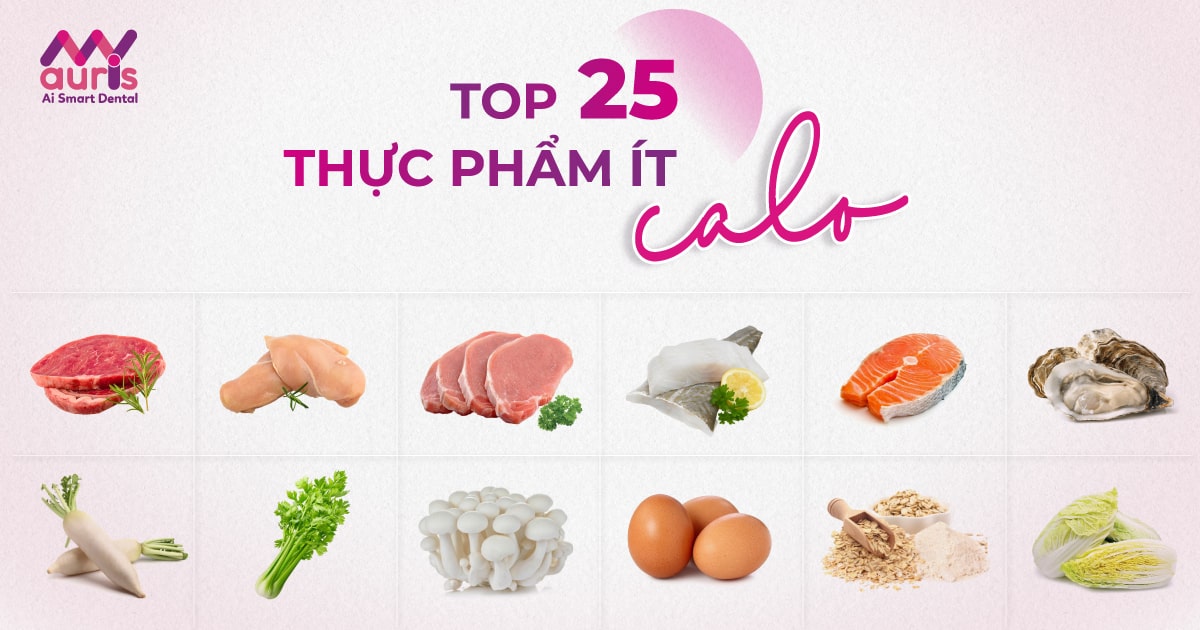 những thực phẩm ít calo