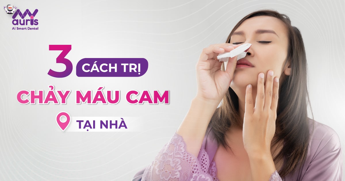 cách trị chảy máu cam