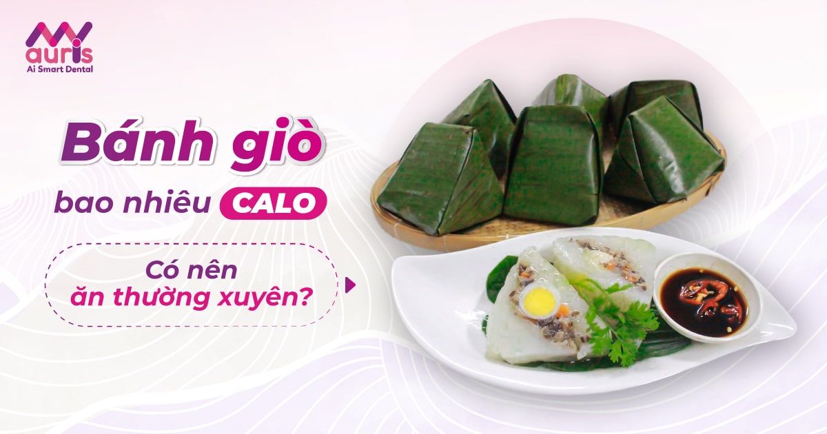 Bánh giò bao nhiêu calo