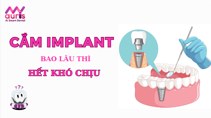 cấy răng implant có đau không