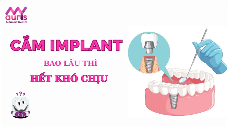 cấy răng implant có đau không