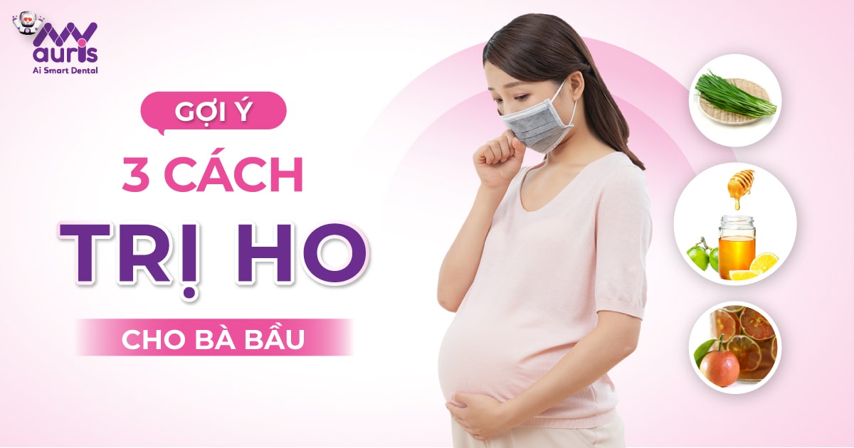 cách trị ho cho bà bầu