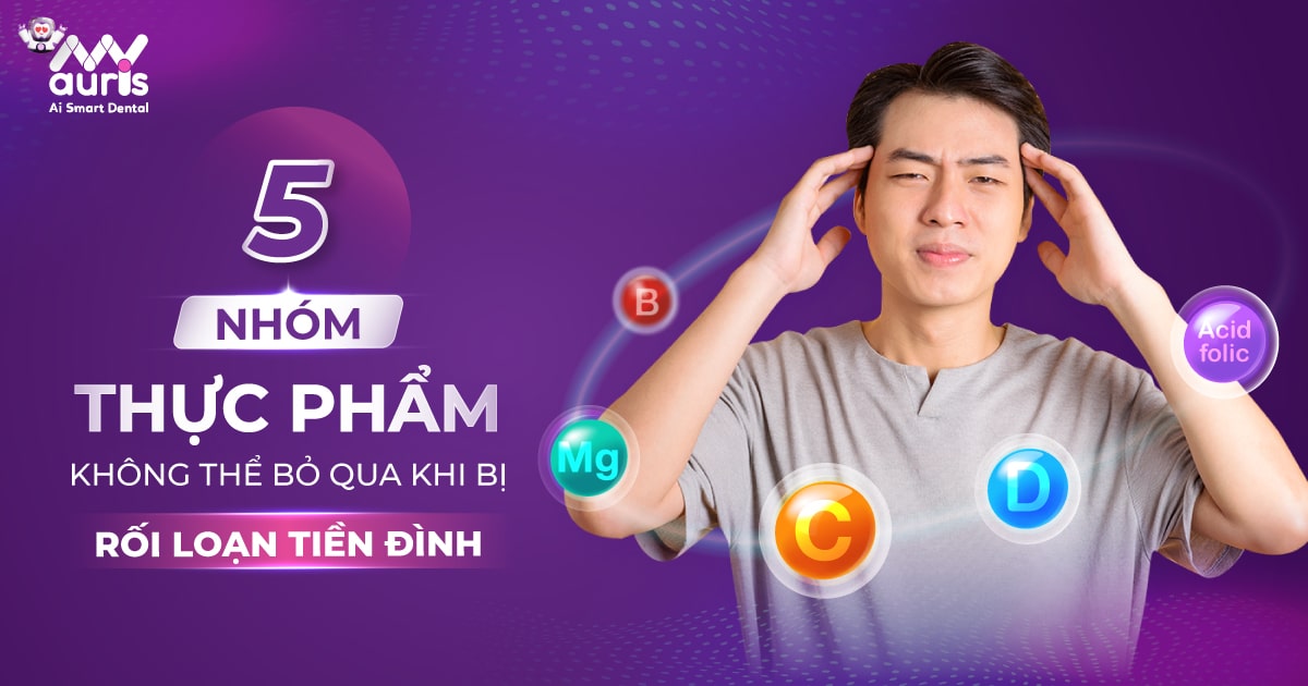 rối loạn tiền đình ăn gì cho tốt