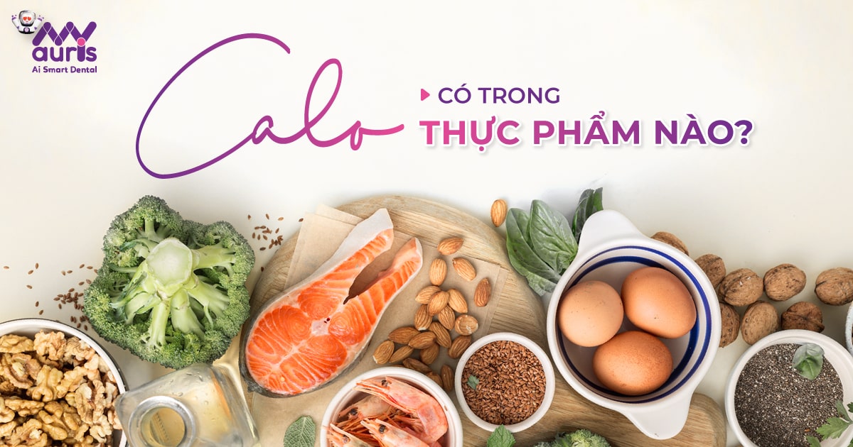 calo có trong thực phẩm nào