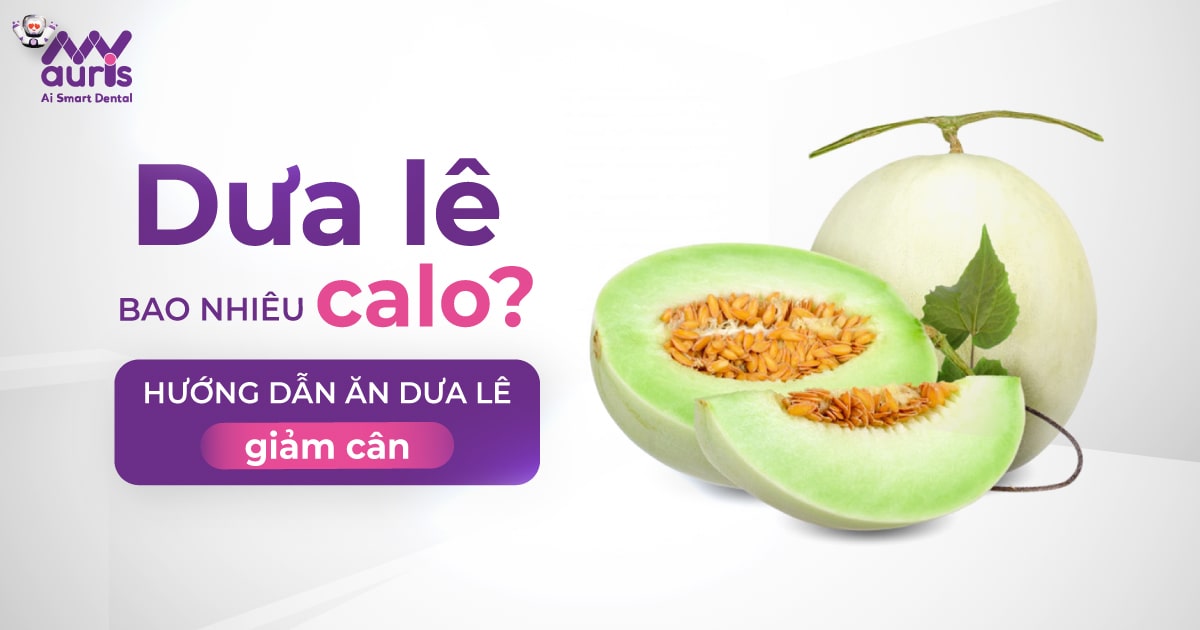 Dưa lê bao nhiêu calo