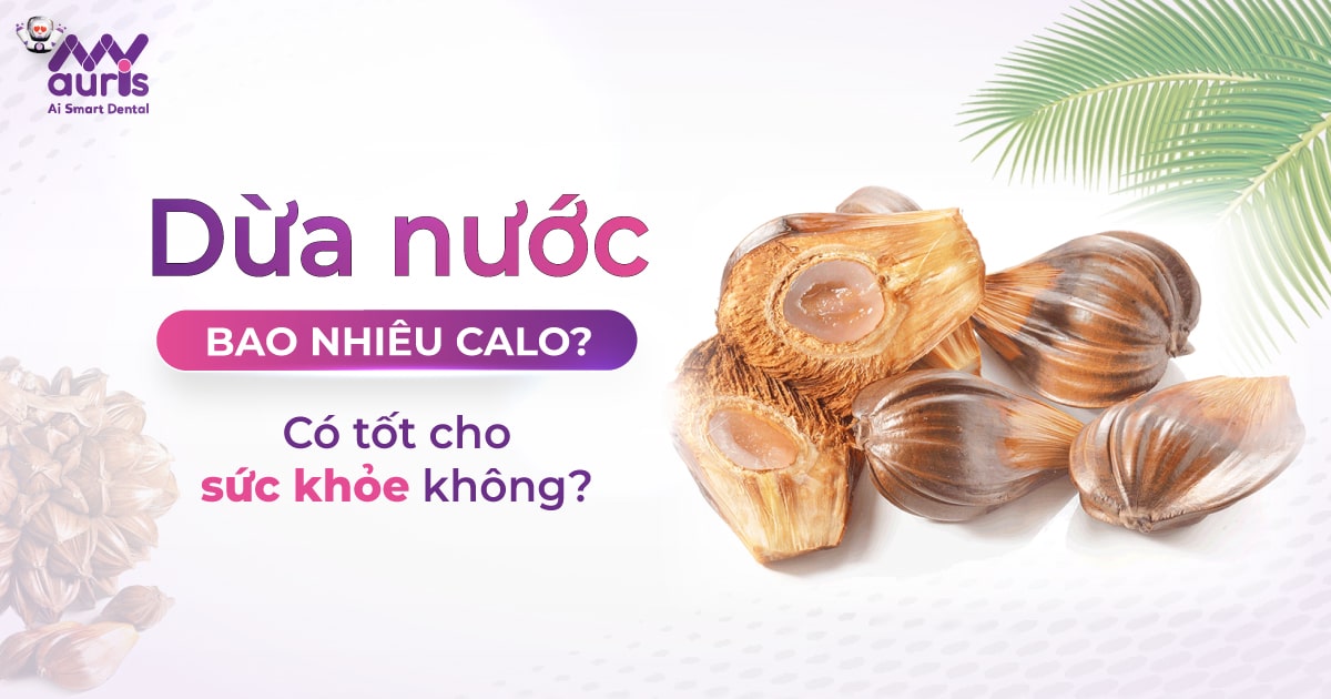 Dừa nước bao nhiêu calo