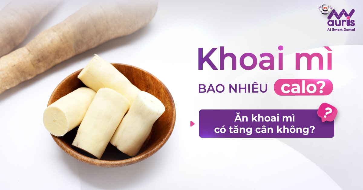 Khoai mì bao nhiêu calo