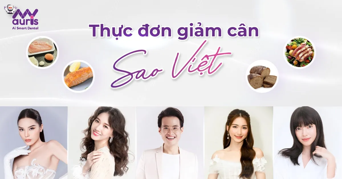 5 thực đơn giảm cân của sao Việt hiệu quả cao