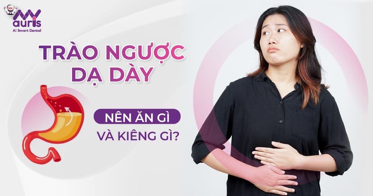 trào ngược dạ dày nên ăn gì