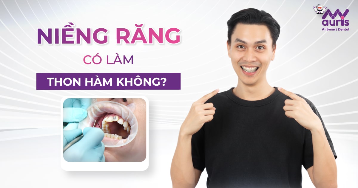 niềng răng có làm gọn hàm không