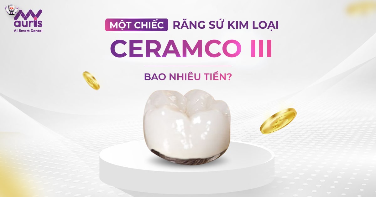 răng sứ kim loại ceramco iii