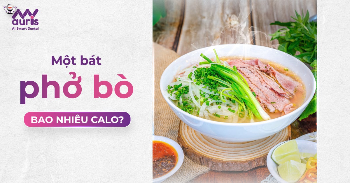 phở bò bao nhiêu calo